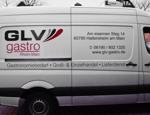 GLV Gastro Fahrzeugbeschriftung